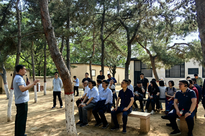 西柏坡培训现场_博物馆讲解